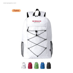 Mochila deportiva RPET para logo para regalos publicitarios ecológicos