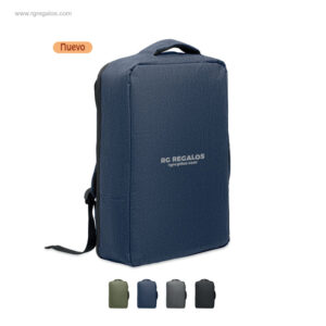 Mochila para portátil 15 RPET para logo para merchandising sostenible