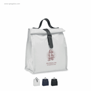 Bolsa nevera personalizada RPET para merchandising sostenible