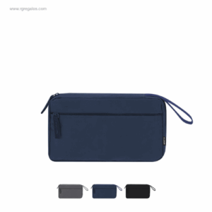 Estuche organizador de cables RPET para regalos publicitarios ecológicos