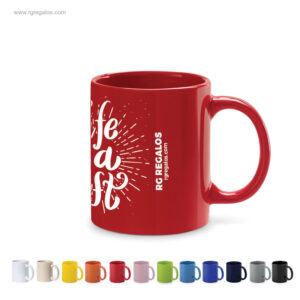 Taza barata personalizada de cerámica para regalos de empresa sostenibles