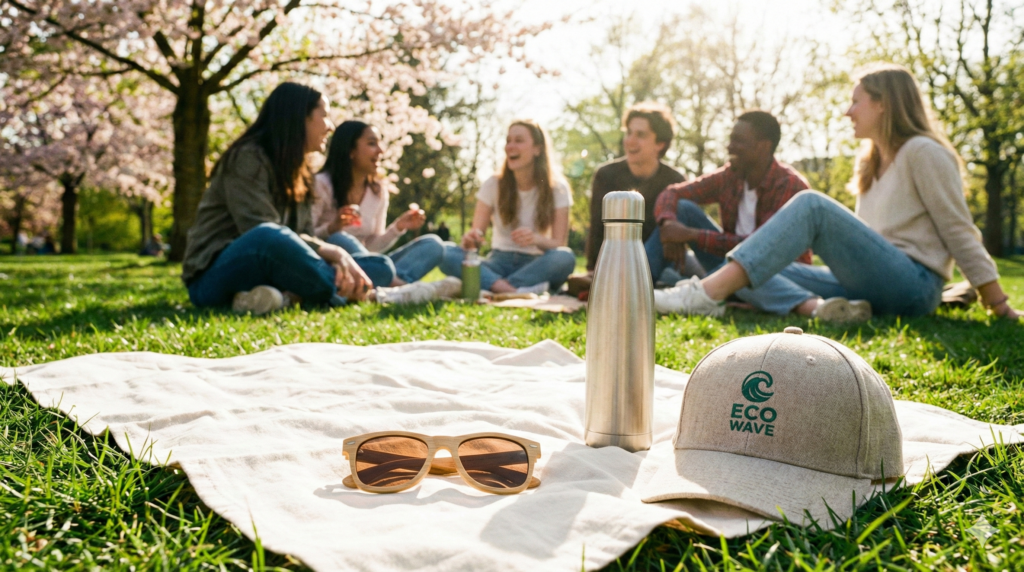 merchandising ecologico para primavera