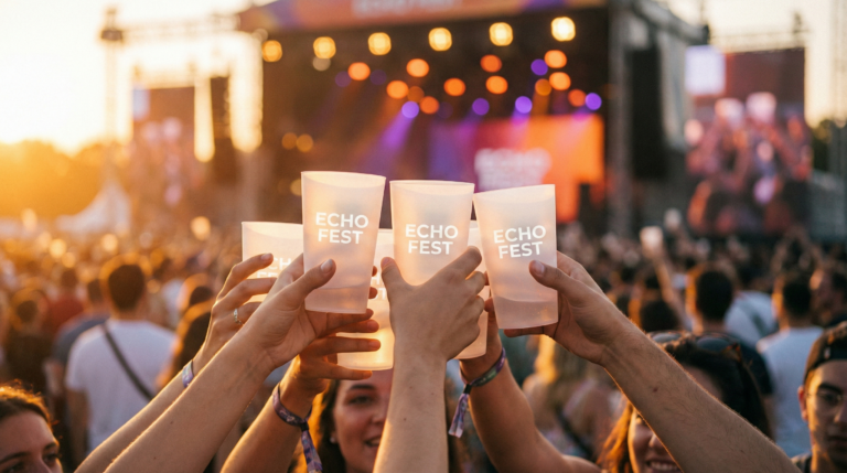 vasos reutilitzables per a esdeveniments