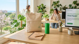 welcome packs ecologics a la primavera per a noves incorporacions