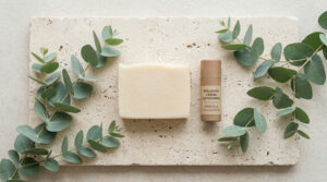 cosmética natural promocional para empresas bálsamos y jabones ecológicos